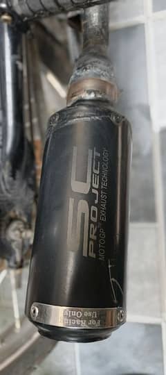 only 4000 sc project exhaust high sound