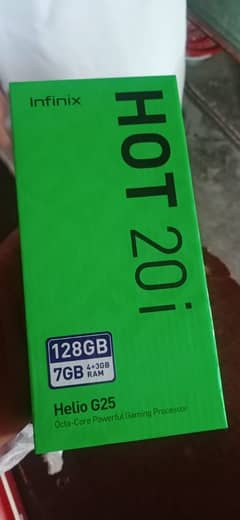 Infinix 20 i 4+3, 128gb