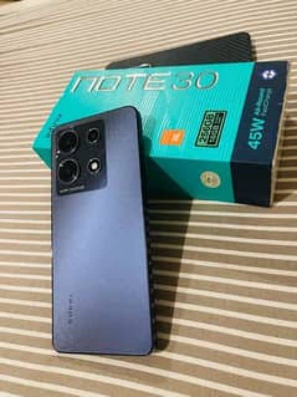infinix note 30 10/10 Condition lush With Box 2
