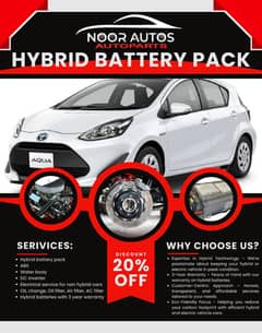 Toyota & Honda Hybrid Battery + ABS Repair – Aqua, Prius, Axio, Vezel