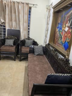 Pure wood sofa
