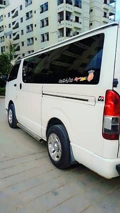 Toyota hiace 2008 model 2012 registerd