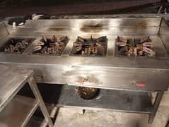 4 burner stove