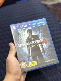 Uncharted 4 ps4 game also works in ps5 exchange possible