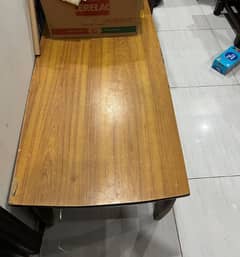 wooden table