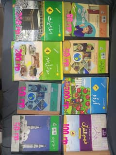 4 class books religious/language/social