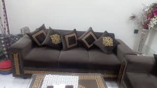 sofa set with table