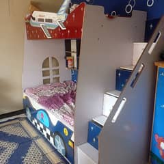 3in 1 bed+2mattress