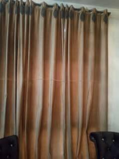 4 velvet curtains   9 length