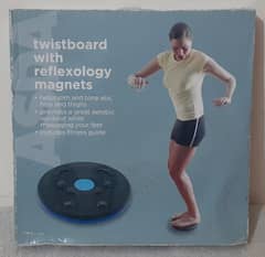 Twist Board with Reflexology Magnets for SALE! GYM - Workout - Power