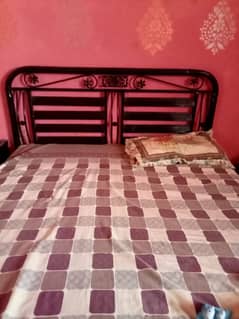 iron bed