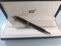 Mont Blanc Meisterstuck Rolleball Ballpoint Pen - Model No. 164 BK