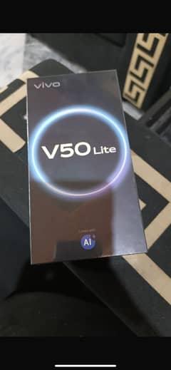 Vivo v50 lite box pack gold 8 256
