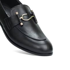 men's black leather shoes