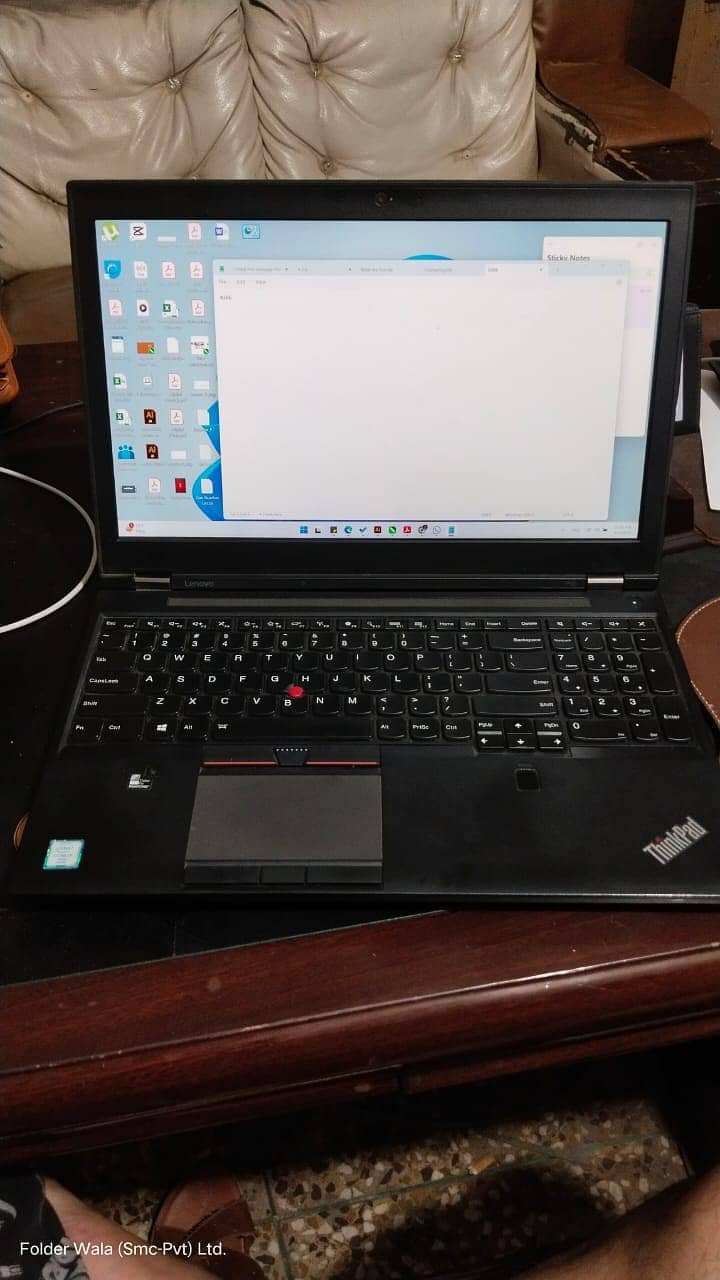 Lenovo ThinkPad 6820HQ - Core i7-4GB GPU Nvidia -16" Display - 256 SSD 0