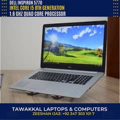 Dell i5 8th generation, FHD Display, Cash on delivery-Tawakkal Laptops