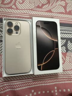 IPhone 16 pro 128gb | Dessert Titanium | Factory Unlocked | Non-PTA