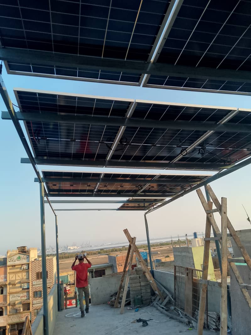 Solar installation/solar elevated structure/solar complete solution 7