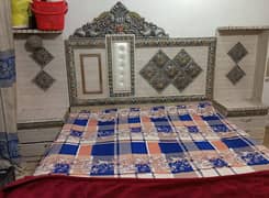 King Bed with Mettress, Dressing Table