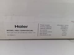 Haier DC inverter 1 ton Geniune condition
