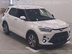 Toyota Raize Z Package 21/25 top of the line 3.5 grade auction sheet.