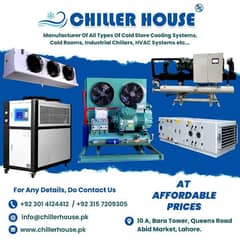 Cold Store Units/ HVAC Units/ AC Cabinets/ Water Chillers