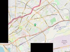 Open Plot Available For Rent Main Road Facing At Prime Location Of Shaheed E Millat road 700 Square yards Best For Cricket Net,Paddle Court And All commercial Activities
