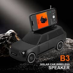 Kisonli B3 Solar Car Charging Stereo 10w Super Bass - Instock