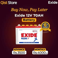 Exide 70AH 12V Battery