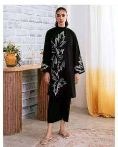 2pc printed dress large size