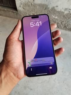 iPhone 15pro max 256gb j. v in apple warranty