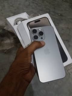 iPhone 15pro max 256gb j. v in apple warranty