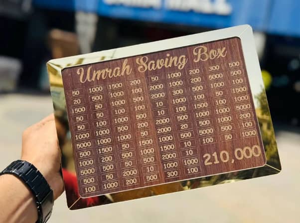  Umrah Saving Box – Your Journey Begins with Every Coin Start savi 1