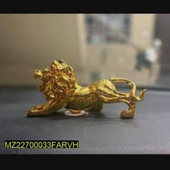 Decoration Golden Lion For Car Dashboard