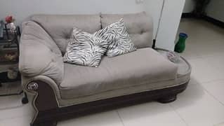 9 seater sofa set (original American valvet stuff)