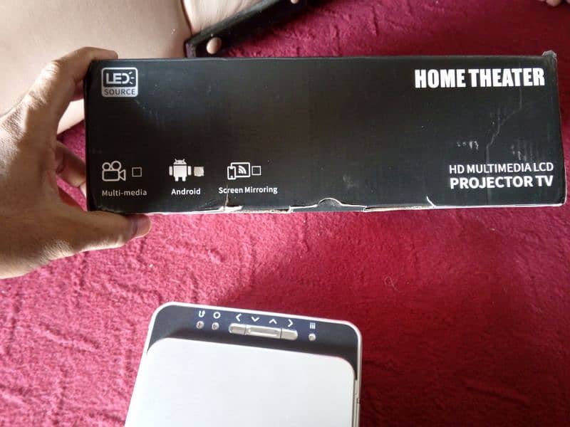 hb projector android  full size 12 fit display 2
