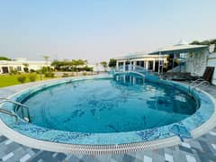10 kanal farm house available for rent in Badian road very good location
