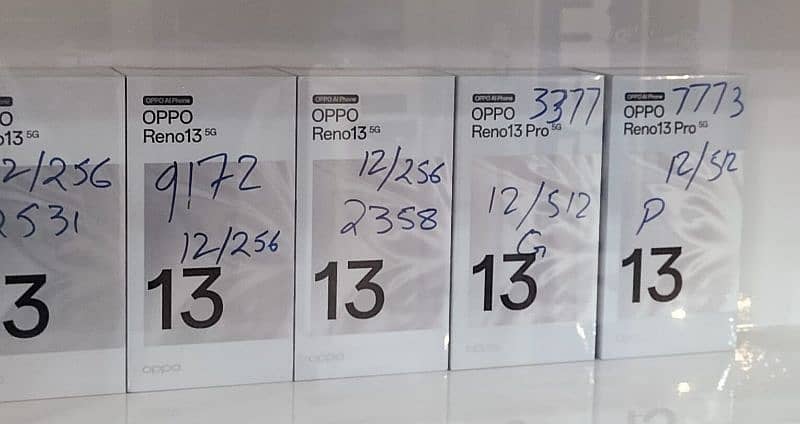 OPPO RENO-13 5G - 12GB/256GB box Pack mobile 3