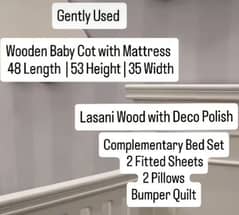 Baby cot avaiable for sale