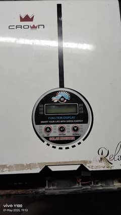 7 kw solar inverter crown local only few months used