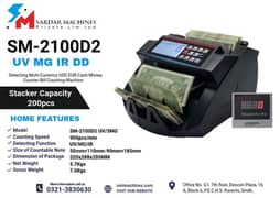 Mix  Currency,Cash Counting Machine with 100% fake detection Pakistan