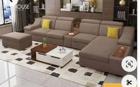 Sofa Set - 6 Seater Sofa - 5 Seater Sofa - Luxury Sofa - L Shape Sofa