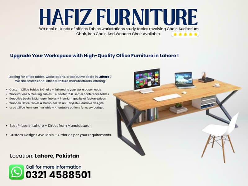 Computer Table - Workstation - Study Table - Gaming Table/Office table 7