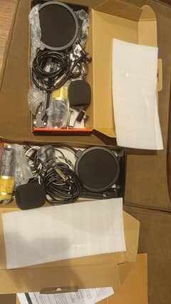 podcast mic with sound cards