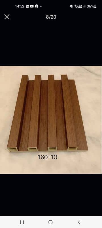 PVC Panels are available with fitting 3