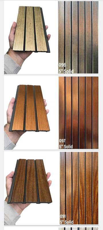 PVC Panels are available with fitting 11