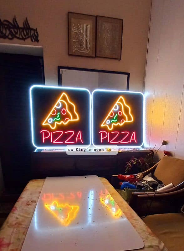 LED sign board, Acrylic Sign board, 3d sign board, Neon lights 8