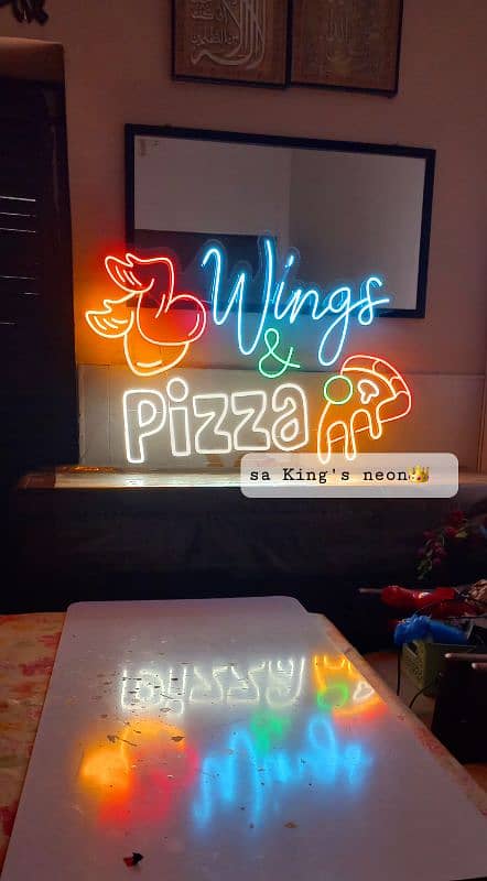 LED sign board, Acrylic Sign board, 3d sign board, Neon lights 9