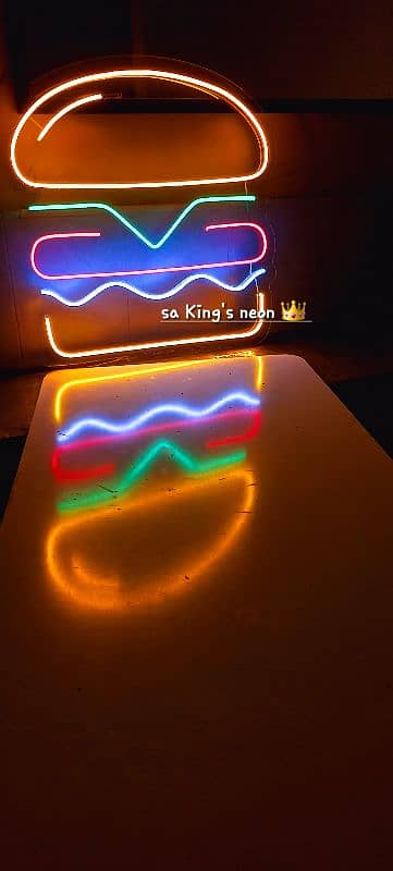 LED sign board, Acrylic Sign board, 3d sign board, Neon lights 17