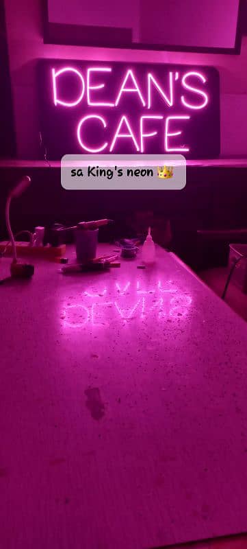 LED sign board, Acrylic Sign board, 3d sign board, Neon lights 16